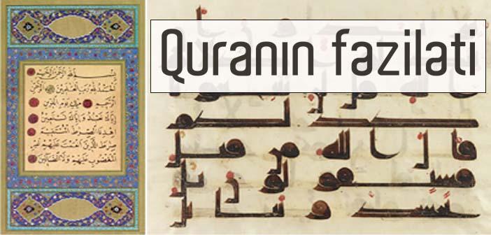 Quranın fəziləti